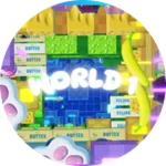 Completed World 1! in [WORLD 11] Needoh Tower